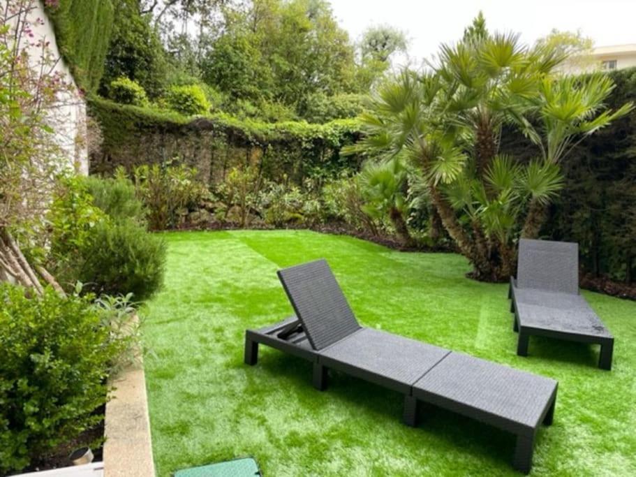Appartement T2 Avec Terrasse Et Jardin à Cannes Extérieur photo
